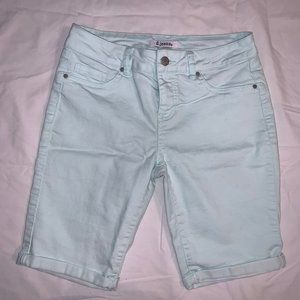 Light Seafoam Green Bermuda Shorts